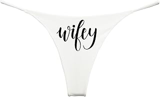 Wifey Bridal Thong Underwear For Women
