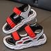 Boy Fashion Comfortable Beach Sandals With Soft Soles In Summer Kids House Slides Boys (Red, 8 Infant)