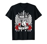 Photo Gallery born to rock lets rock vintage retro rock & roll concerto rock maglietta Photo Gallery born to rock lets rock vintage retro rock & roll concerto rock maglietta