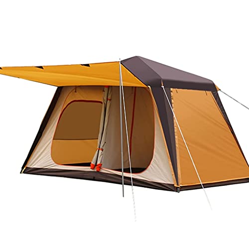 Tente camping imperméable 6 places avec montage facile pour l'extérieur