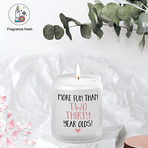 60Th Birthday Gifts For Women, Men- Funny Happy 60Th Bday Gift Ideas- Turning 60 Year Old Birthday Present For Best Friends, Wife, Mom, Dad, Sister, Grandma- Lavender Candles #TOP5