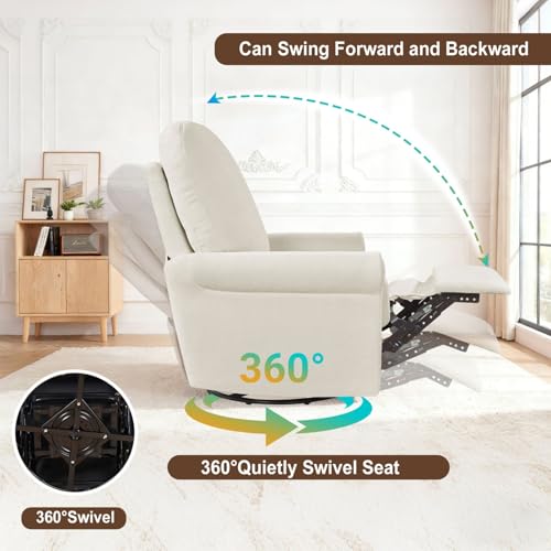 Sillón lounge plegable beige miniatura 5
