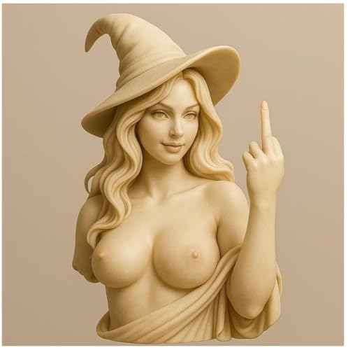 Mittelfinger-Hexenstatue, lustige Mittelfinger-Hexe, 3D-Hexen-Schreibtisch-Dekor, sexy dekorative Skulptur für Zuhause, Büro, Schreibtisch-Dekor Mittelfinger-Hexenstatue, lustige Mittelfinger-Hexe, 3D-Hexen-Schreibtisch-Dekor, sexy dekorative Skulptur für Zuhause, Büro, Schreibtisch-Dekor