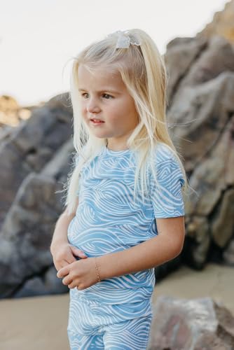 Copper Pearl 2 Piece Short Sleeve Pajamas Surf3