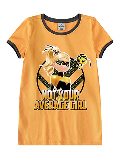 Blusa Ladybug com vivo, Malwee Kids, Meninas, Amarelo, 10