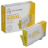 LD Remanufactured Replacement for Hewlett Packard CD974AN (920XL / 920) High-Yield Yellow Ink Cartridge for OfficeJet 6000, 6500, 6500a, 6500a Plus, 7000 & 7500a