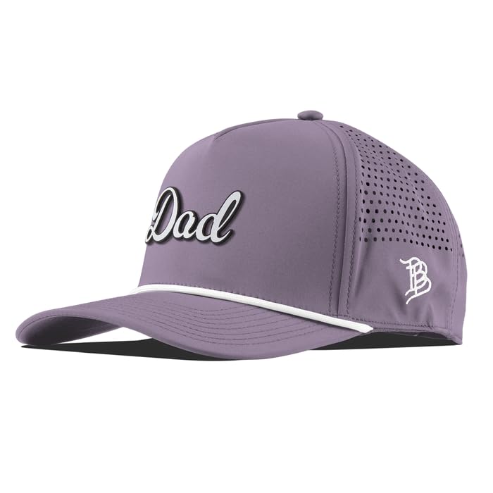 Image of Branded Bills Dad Script 5 Panel Rope Hat for Men | Baseball Cap