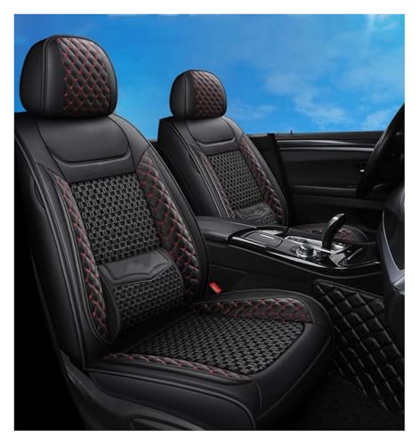 Housse de siège auto imperméable en cuir noir pour Audi A3 A4 A6 Q5 protection