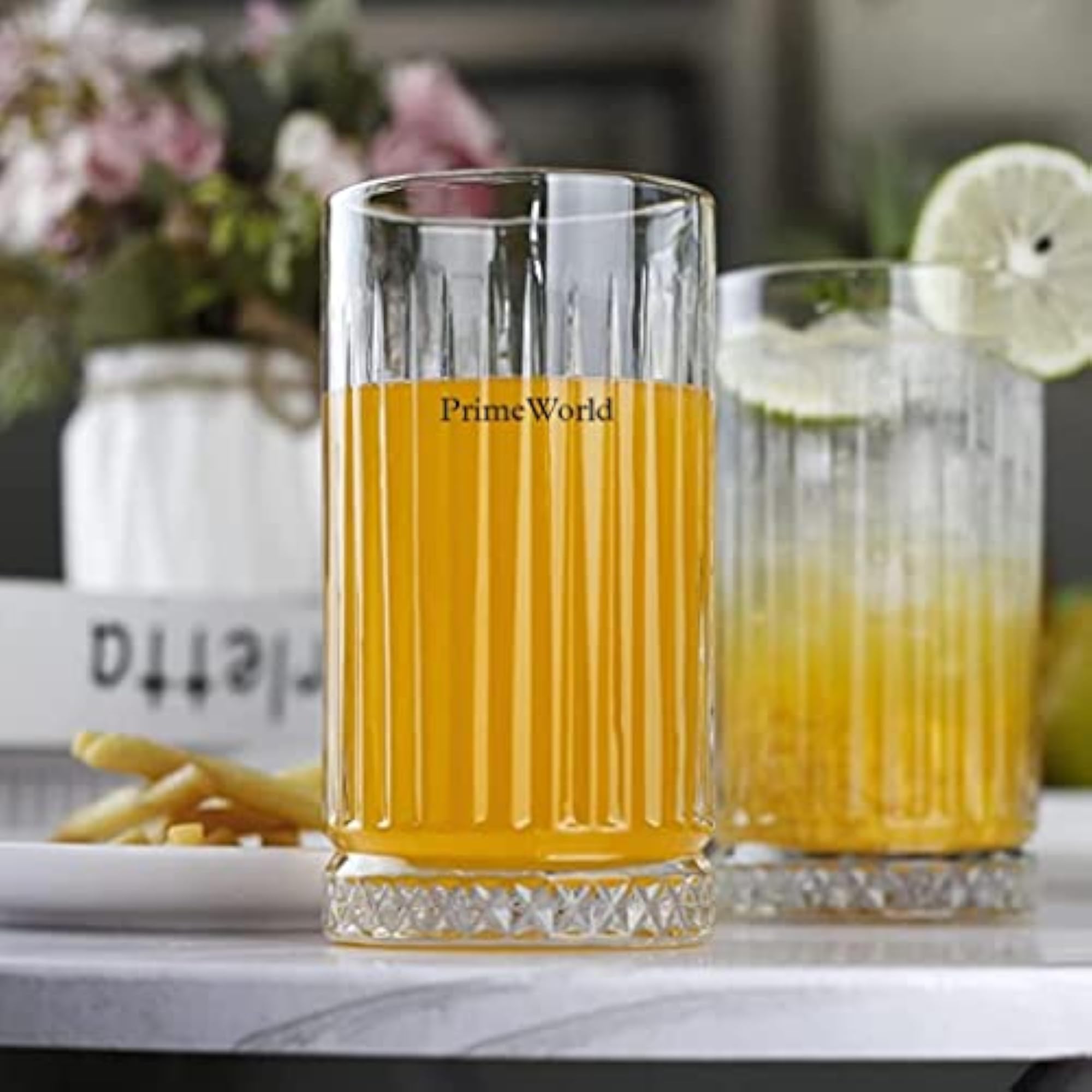 Brilliant New Addition Design Glass Set, 12 pcs, 300 ml