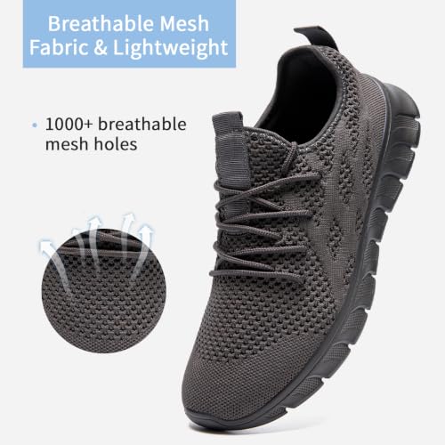 Image of Men Walking Running Tennis Sneakers Non Slip