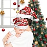 Zoom IMG-1 zyhjj cappelli babbo natale personalizzato