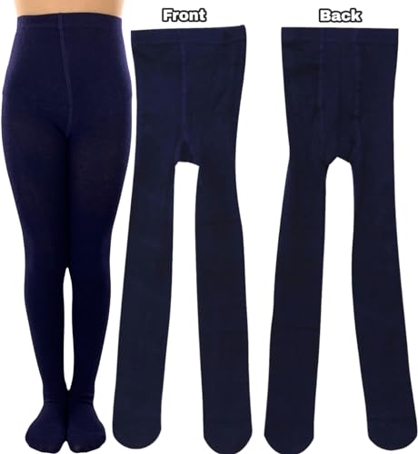ToBeInStyle Girl’s Pack of 6 Classic Pull-On Assorted Warm Winter Tights2
