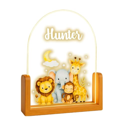 clicked craft Custom Baby Night Light for Kids Room -