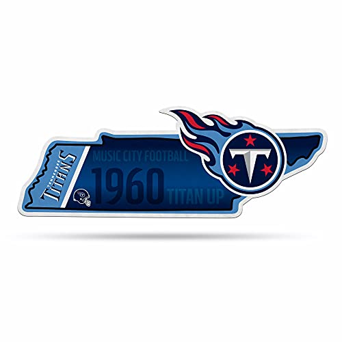 Image of Rico Industries NFL Football State Shape Shape Cut Pennant - Home and Living Room Decor - Soft Felt EZ to Hang
