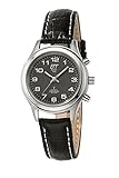 ETT Eco Tech Time Funk Solar Damen Uhr Analog mit Leder Armband ELS-11331-51L