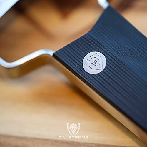 Dalstrong Professional Wide Cheese Grater - Ribbon - #304 Stainless Steel Blade - G10 Handle Kitchen Shredder - W/Blade Cover - Medium/Soft Cheese, Chocolate, Citrus, Root Vegetables - Nsf Certified #TOP7