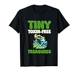Tiny Toxin-Free Treasures Poison Dart Frog Amphibian Frogs T-Shirt
