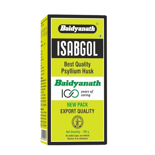 Image of Baidyanath Asli Ayurved Isabgol - 100g (Pack of 3) Psyllium Husk Powder | Boosts Digestion | Constipation Relief Naturally | Rich Source Of Dietary Fiber Supplement
