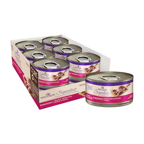 Wellness CORE Grain-Free Reduced Fat Turkey & Duck Formula Wet Cat Food