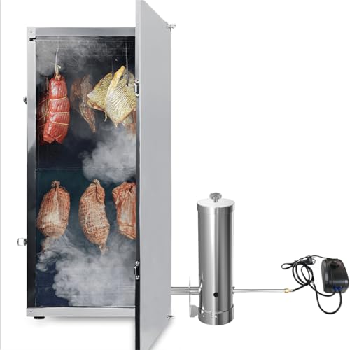 Kaltrauchgenerator aus Edelstahl, Rauchgenerator mit Pumpe, Raucherzeuger für Räucheröfen Smoker, Rauchgenerator zum Kalträuchern von Fisch, Fleisch, Käse