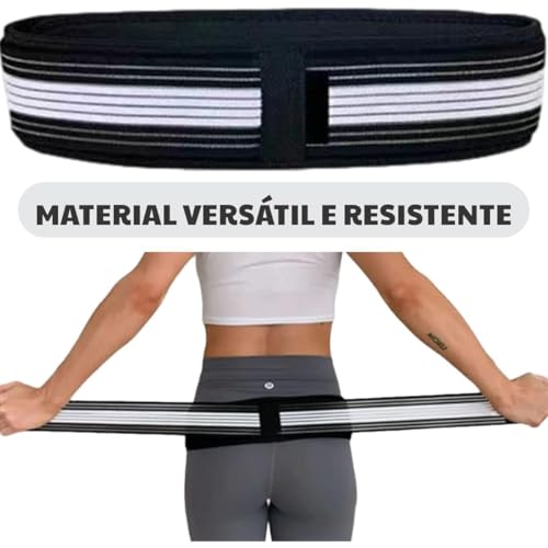 Cinta de Compressão Pélvica Postural Coluna Alívio Dor Lombar Apoio Cintura Costas