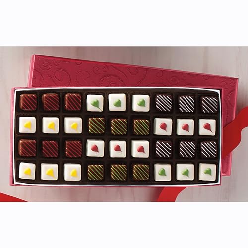 The Swiss Colony Traditional Petits Fours Gift Pack – Gourmet Mini Layer Cakes with Chocolate and...