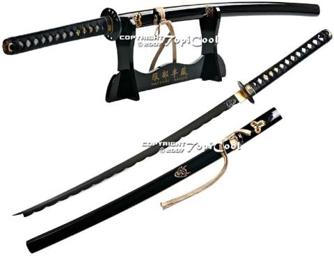 Munetoshi Handmade Kill Bill Bill's Samurai Katana Sword w/Stand & Cleaning Kits