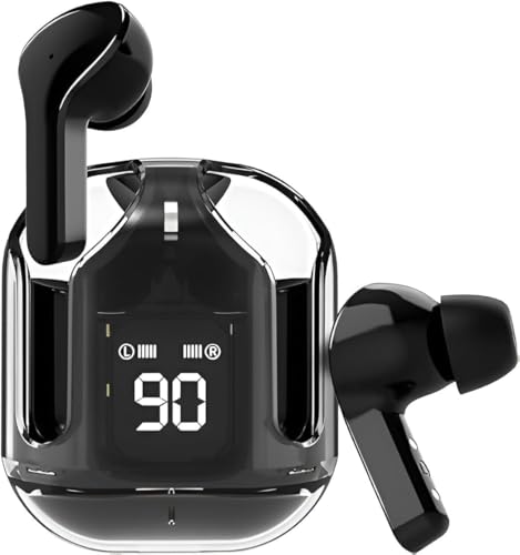 Image of Wireless Ear Bear Buds Wireless with 60H Playtime, Noise Isolation & Bluetooth Earbuds with Voice Assistant, Ear Buds with Bluetooth V 5.3 & with Type C Fast Charging 60H Playtime Multicolur