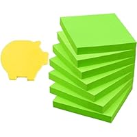 Amazon.co.jp: 7冊*100枚(7色から選べます) 75x75mm 付箋 おしゃれ 青