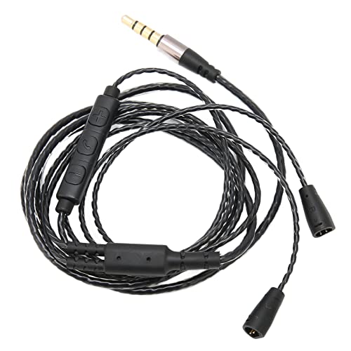 Cable de audio SUNGOOYUE 130cm con micrófono y controles miniatura 5
