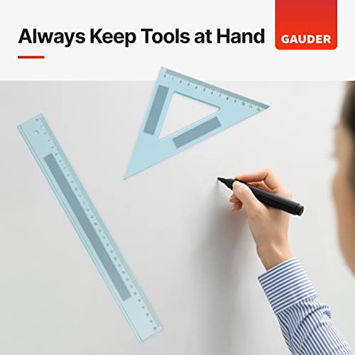 Gauder Magnetic Tape Extra Strong | Magnetic Strips Extremely Self Adhesive (10' Long X 0.8" Wide X 1/9" Thick) | Magnet Roll #TOP6