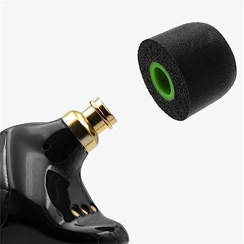 Image of Linsoul Tripowin TP45 Spiral Groove Memory Foam Eartips, 2 Pairs in Ear Monitor Ear Plugs Suitable for 4.5mm-6.5mm Earphone Nozzle (L)