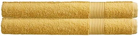 Olivia Rocco Egyptian Cotton Towels Home Bathroom Towel Set Bale Fade Resistant 500gsm Home Collection Bales Bath Sets, 2 Hand Towels White