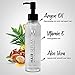 HerStyler Argan Oil Serum for Hair - New Packaging - Hair Serum for Dry Damaged Hair - Anti Frizz Hair Serum - 5.07 Fl Oz / 150 Ml