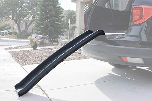PawStep 61" Folding Pet Ramp, Portable Dog Ramp for Cars, SUVs, Beds & Couches, Lightweight PP Construction, Textured Surface, Optional Carpet for Added Traction, 165 lb Capacity (50524) by PawStep - Image 3