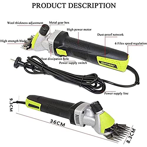 Tesouras Ovelhas Elétricas Profissionais, Tosquiadeiras Gado Elétricas Metal Para Barbear Lã De Pele
