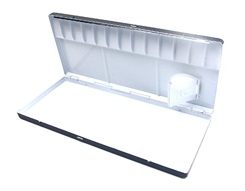 Color Around Aluminum Watercolor Palette 13 Well (10.0" x 4.3" x 0.8") by Color Around - Used condition - US$12.97