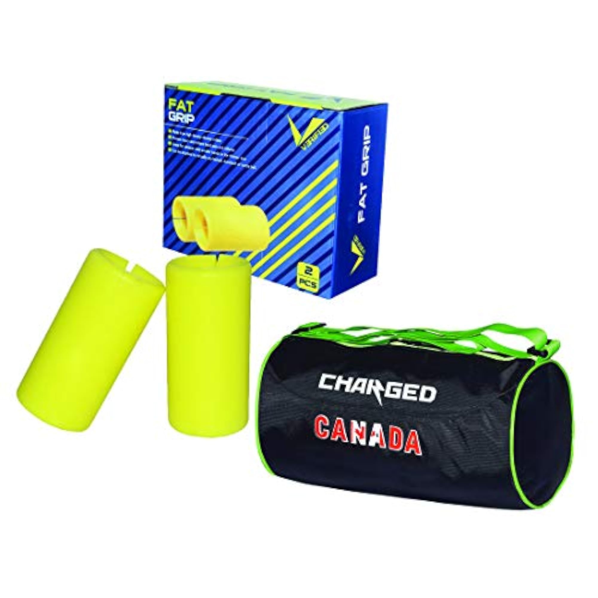 Gym Set Including Grip Tool with Charged Large Gym Bag