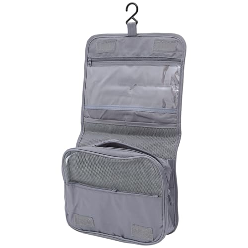 Nécessaire Organizadora Viagem Bolsa Mala Portátil Higiene Pessoal Acessórios C/Divisórias Dobrável