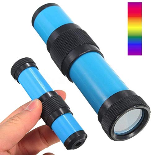 jwn 1pc Handheld Spectroscope Light Emission Spectroscopy Spectrum Physics Science for School Use