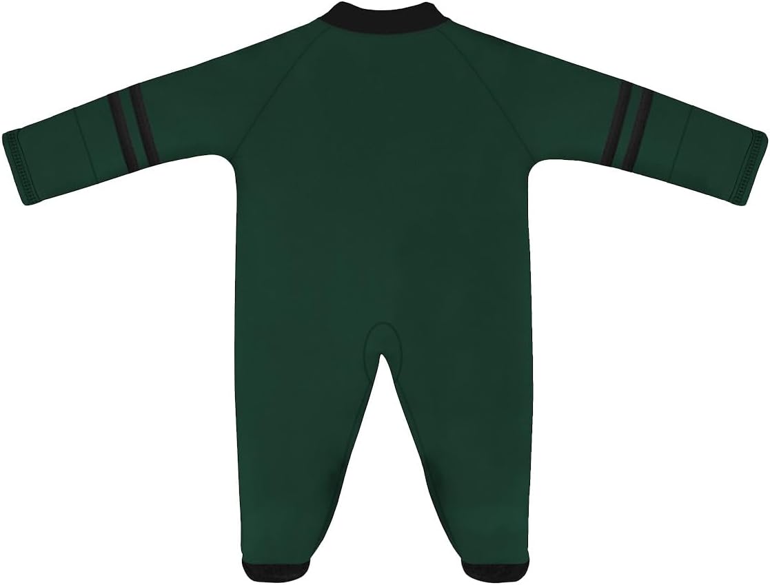 Creative Knitwear College Baby Infant Sports Shoe Footed Romper - Team Logo, Many Colors, Unisex, (0-9 Months)