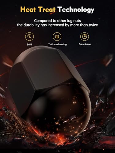 Image of MIKKUPPA 20PCS M12x1.25 Lug Nuts - 3 /4 inch Hex Black OEM Factory Style Acorn Conical Seat Dome Top 0.95 inch Tall Lug Nuts Replacement for Subaru Crosstrek Forester Impreza Legacy Outback