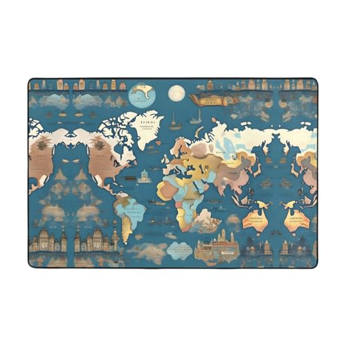 Tapis doux pour chambre à coucher isolant et parfait pour enfants