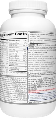 Equate Mature Adult 50+ One Daily Complete Multivitamin Compare to Centrum Silver (400 Ct) - Thumbnail 4