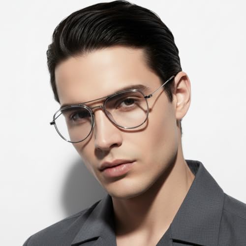 Image of ROYAL SON Aviator Blue Ray Cut Men Women Eye Glasses