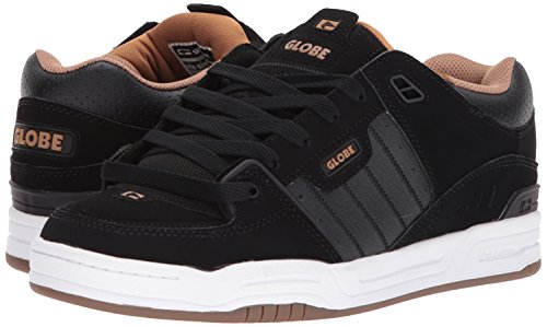 Image of Globe Men's Fusion Shoe, Black /White /Tobacco, 6 M US