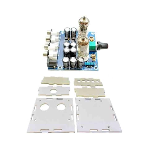 Amplificateur de haut-parleur à tube 6J1 6J2 pré-niveau HIFI classe A avec boîtier