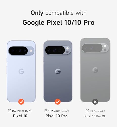 SURITCH for Google Pixel 10/10 Pro Phone Case, Compatible with MagSafe, Protective Cover with Camera Cover & Adjustable Metal Kickstand for Pixel 10/10 Pro 2025 -Lake Green by SURITCH - Used condition - Image 2