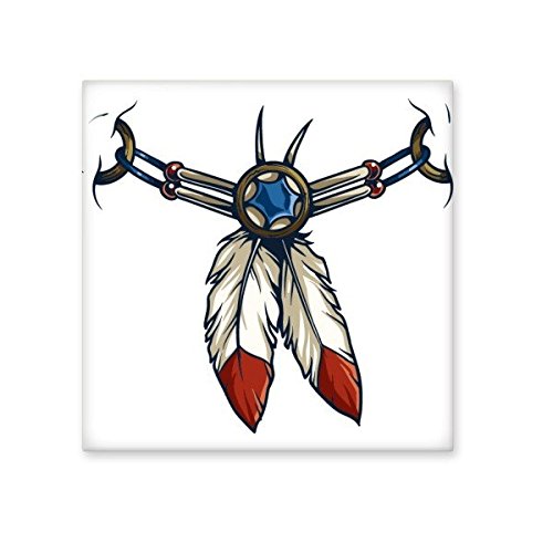 Carreau céramique cuisine et salle de bains à motif totem amérindien pour style bohème
