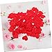 WHAMVOX 100pcs Heart Shape Petals Sponge Confetti for Table Decoration for Weddings Valentine Day and Anniversaries Adds Romantic Ambiance to Celebrations